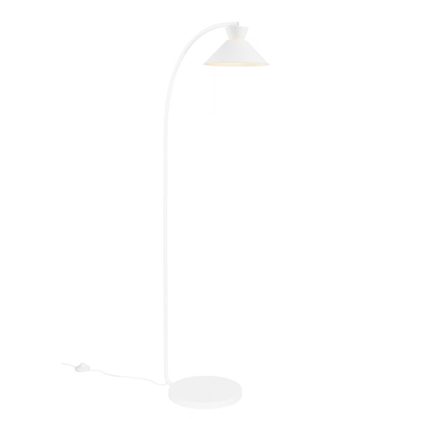 Nordlux - Golvlampa DIAL 1xE27/10W/230V vit