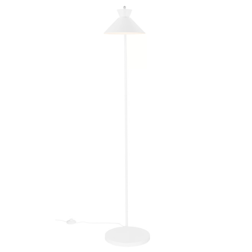 Nordlux - Golvlampa DIAL 1xE27/10W/230V vit