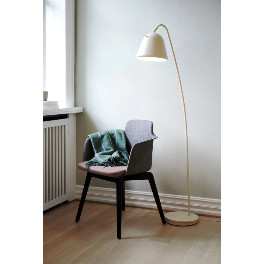 Nordlux - Golvlampa FLEUR 1xE27/15W/230V beige