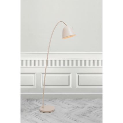 Nordlux - Golvlampa FLEUR 1xE27/15W/230V beige