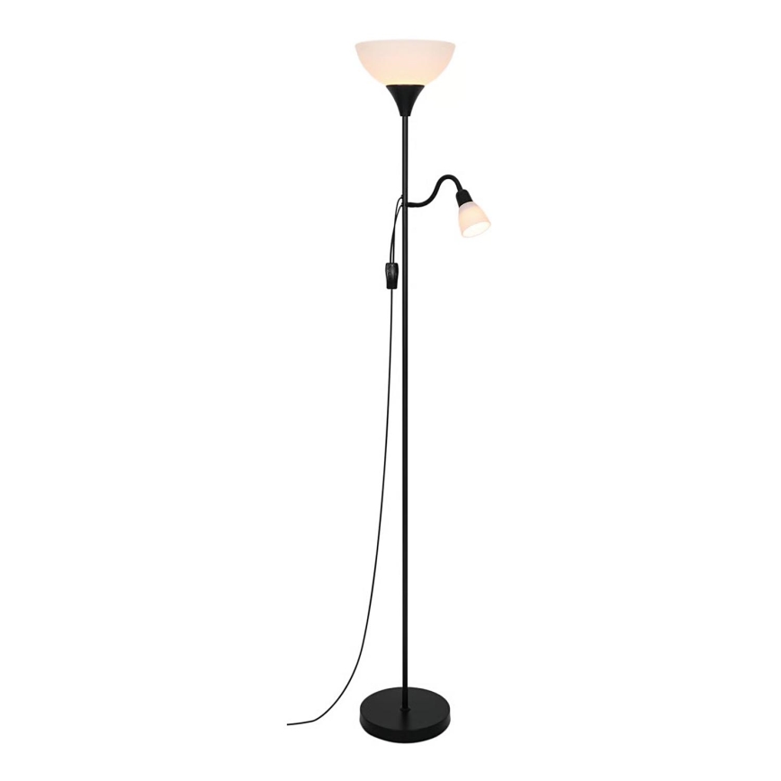 Nordlux - Golvlampa LAURIA 1xE27/40W/230V + 1xE14/15W
