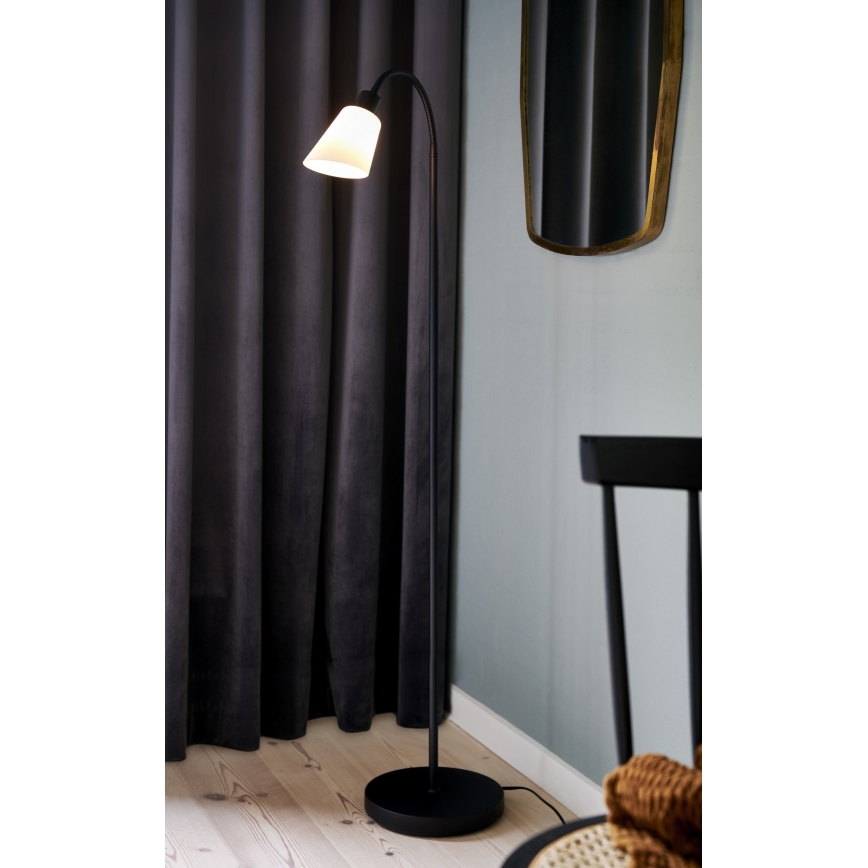 Nordlux - Golvlampa MOLLI 1xE14/25W/230V