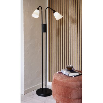 Nordlux - Golvlampa MOLLI 2xE14/25W/230V