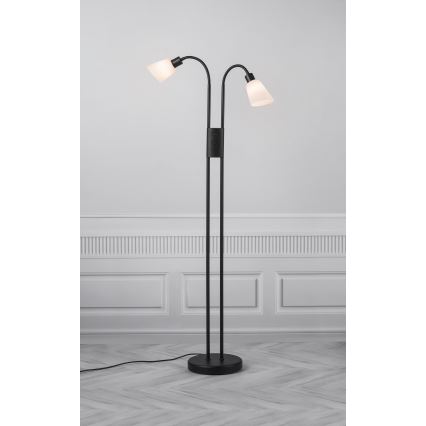 Nordlux - Golvlampa MOLLI 2xE14/25W/230V