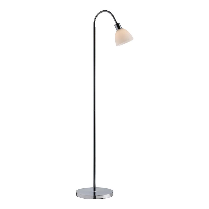 Nordlux - Golvlampa RAY 1xE14/25W/230V i blank krom