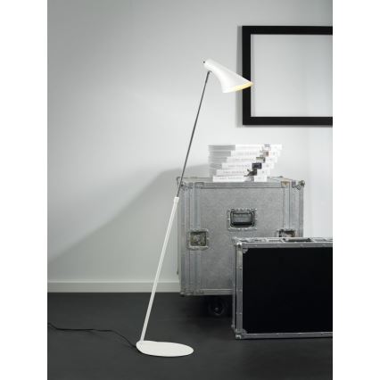 Nordlux - Golvlampa VANILA 1xE14/40W/230V vit