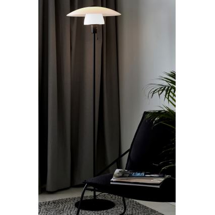 Nordlux - Golvlampa VERONA 1xE27/40W/230V svart