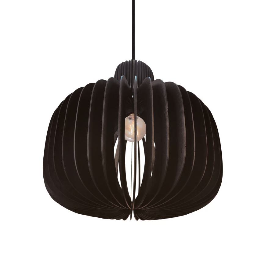 Nordlux - Hänglampa på kabel HAZO 1xE27/60W/230V svart