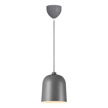 Nordlux - Hänglampa på sladd ANGLE 1xE27/25W/230V grå