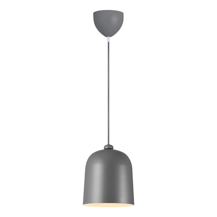 Nordlux - Hänglampa på sladd ANGLE 1xE27/25W/230V grå