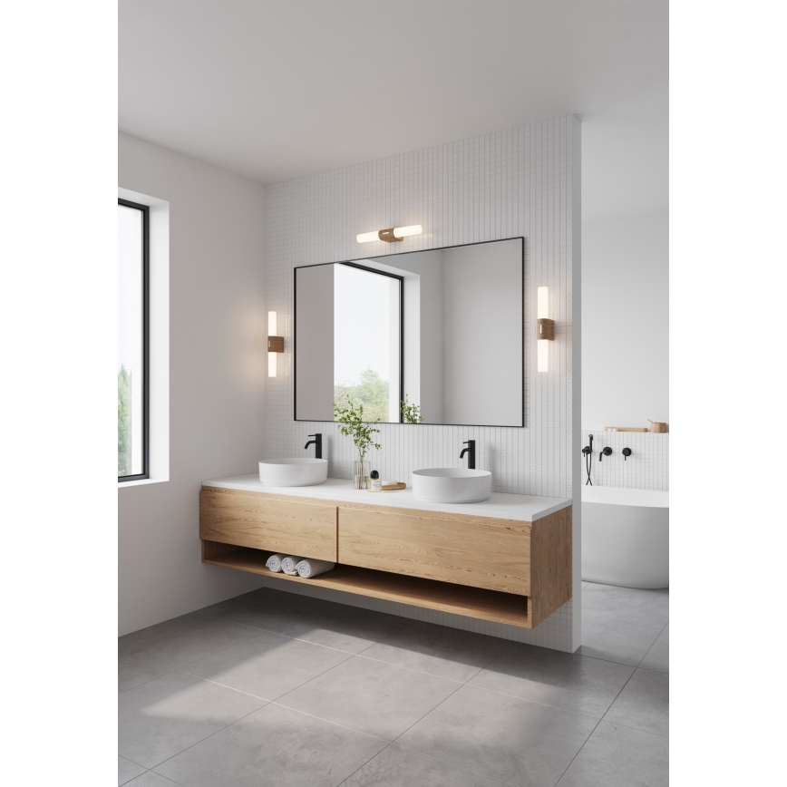 Nordlux - HELVA LED-spegelbelysning för badrum 9W/230V IP44