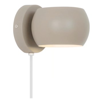 Nordlux - justerbar vägg spotlight BELIR 1xG9/5W/230V beige