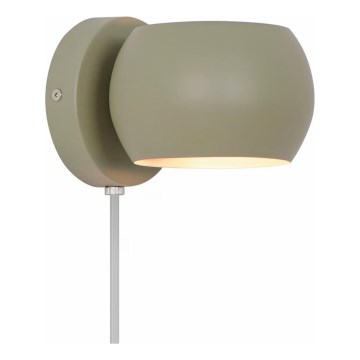 Nordlux - justerbar vägg spotlight BELIR 1xG9/5W/230V grön