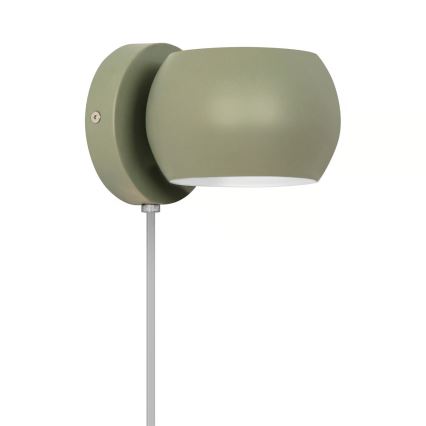 Nordlux - justerbar vägg spotlight BELIR 1xG9/5W/230V grön