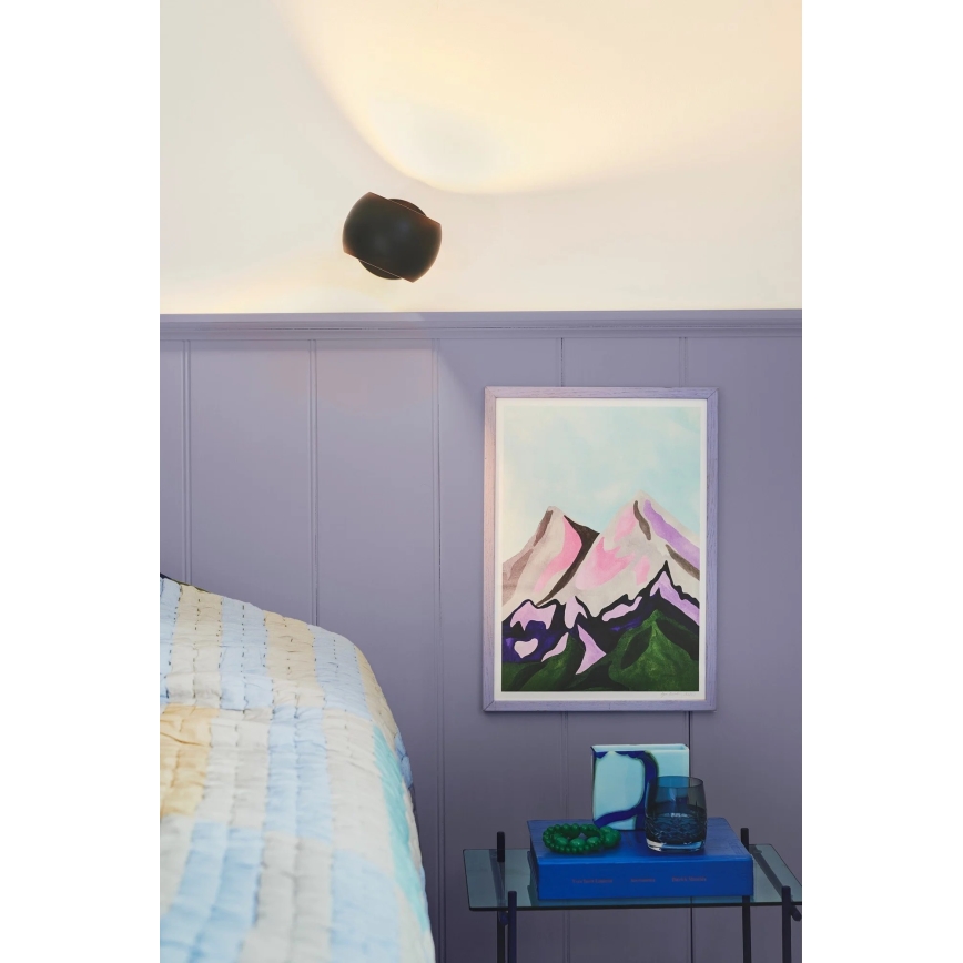 Nordlux - justerbar vägg spotlight BELIR 1xG9/5W/230V svart