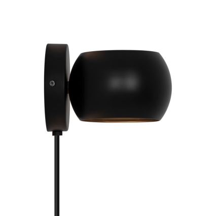 Nordlux - justerbar vägg spotlight BELIR 1xG9/5W/230V svart