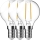 Nordlux - KIT 3x LED glödlampa FILAMENT G45 E14/4W/230V 4000K