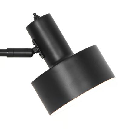 Nordlux - Lampa med klämma MATIS 1xE27/15W/230V svart