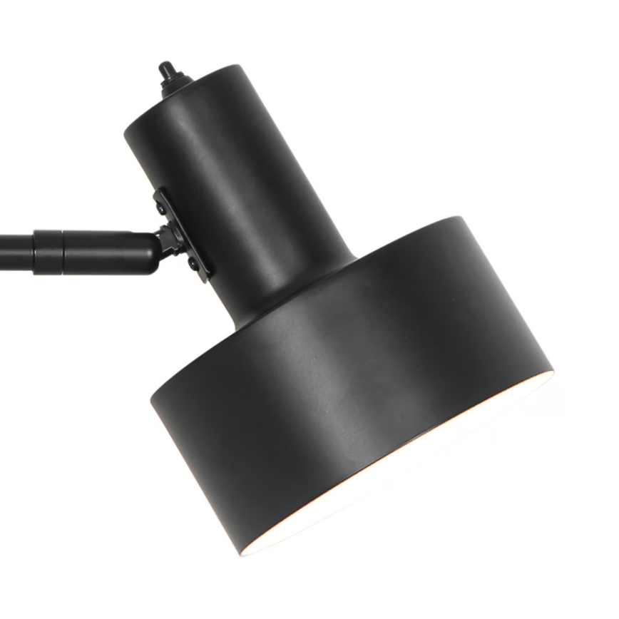 Nordlux - Lampa med klämma MATIS 1xE27/15W/230V svart