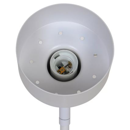 Nordlux - Lampa med klämma MATIS 1xE27/15W/230V vit