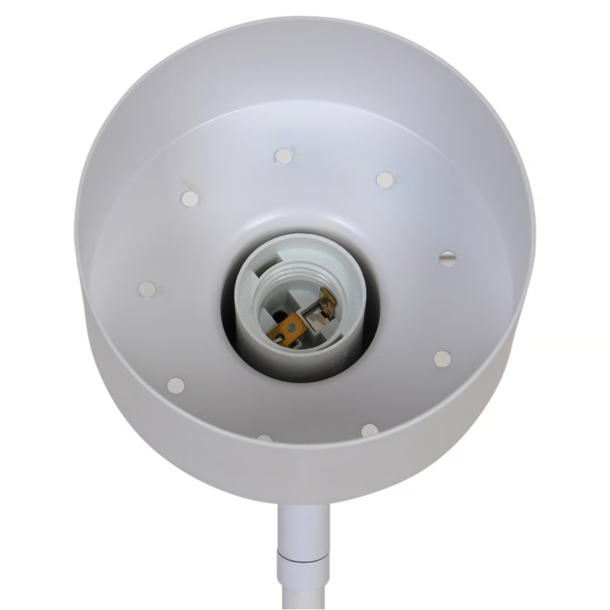 Nordlux - Lampa med klämma MATIS 1xE27/15W/230V vit
