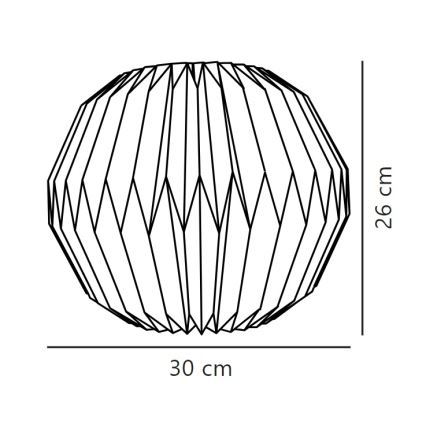 Nordlux - Lampskärm för ljuskrona BELLOY E27 diameter 30 cm