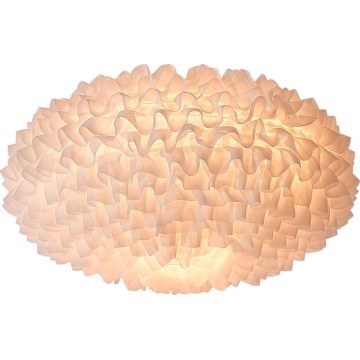 Nordlux - Lampskärm för ljuskrona VILLO E27 diameter 30 cm vit