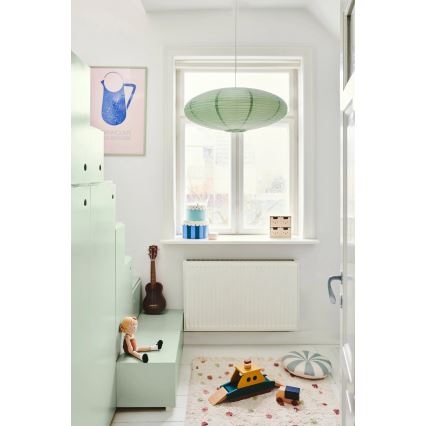 Nordlux - Lampskärm till taklampa VILLO E27 Ø 60 cm grön
