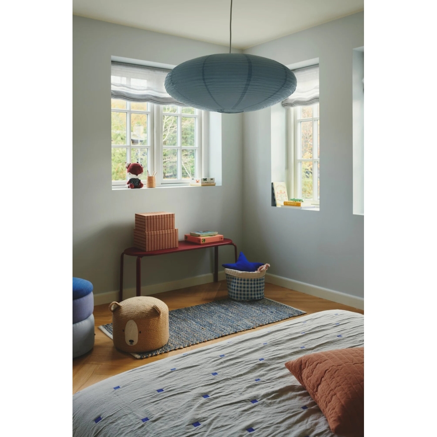 Nordlux - Lampskärm för ljuskrona VILLO E27 diameter 60 cm blå