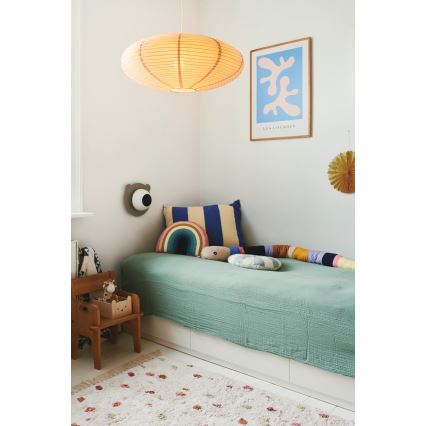 Nordlux - Lampskärm för ljuskrona VILLO E27 diameter 60 cm brun