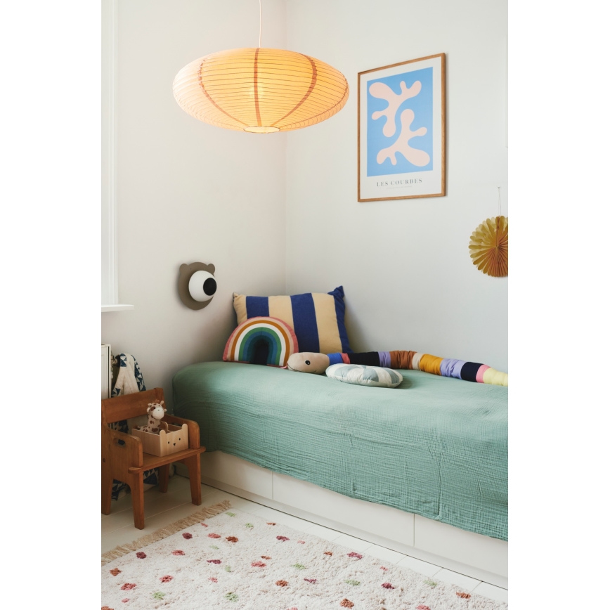 Nordlux - Lampskärm för ljuskrona VILLO E27 diameter 60 cm brun