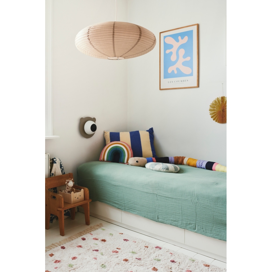 Nordlux - Lampskärm för ljuskrona VILLO E27 diameter 60 cm brun
