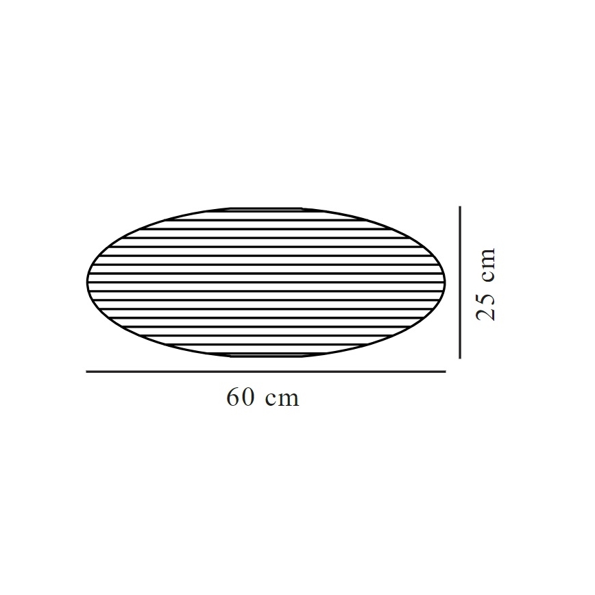 Nordlux - Lampskärm för ljuskrona VILLO E27 diameter 60 cm vit