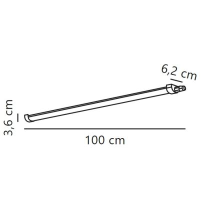 Nordlux - LED arbetsbelysning MARISOL LED/13,5W/230V 4000K IP65