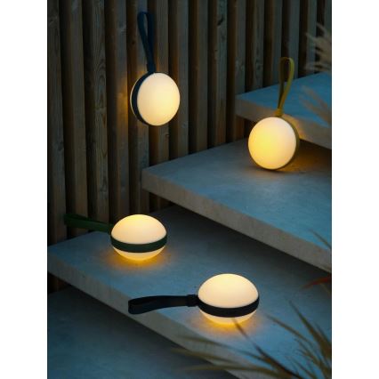 Nordlux - LED bärbar uppladdningsbar lampa LED/1W/3,7V IP54 gul