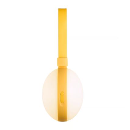 Nordlux - LED bärbar uppladdningsbar lampa LED/1W/3,7V IP54 gul