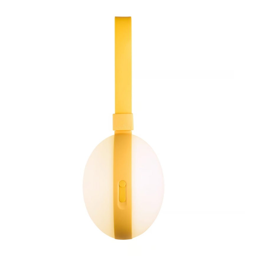 Nordlux - LED bärbar uppladdningsbar lampa LED/1W/3,7V IP54 gul
