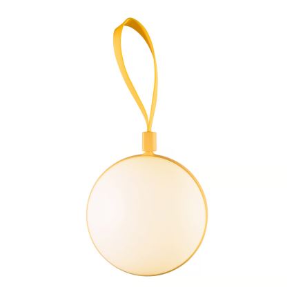 Nordlux - LED bärbar uppladdningsbar lampa LED/1W/3,7V IP54 gul