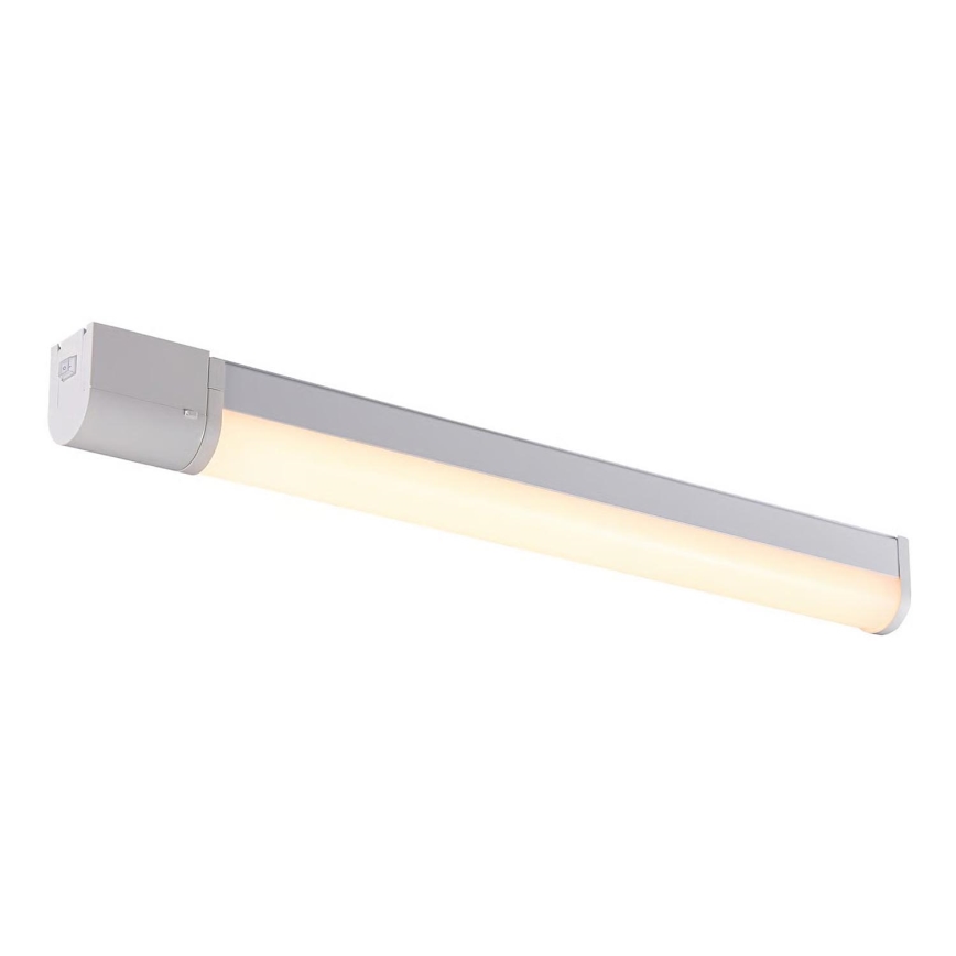 Nordlux - LED-belysning för badrumsspegel med eluttag MALAIKA LED/15W/230V IP44 68,4 cm vit