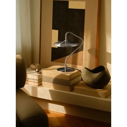 Nordlux - LED bordslampa ARTIST LED/15W/230V rostfritt stål