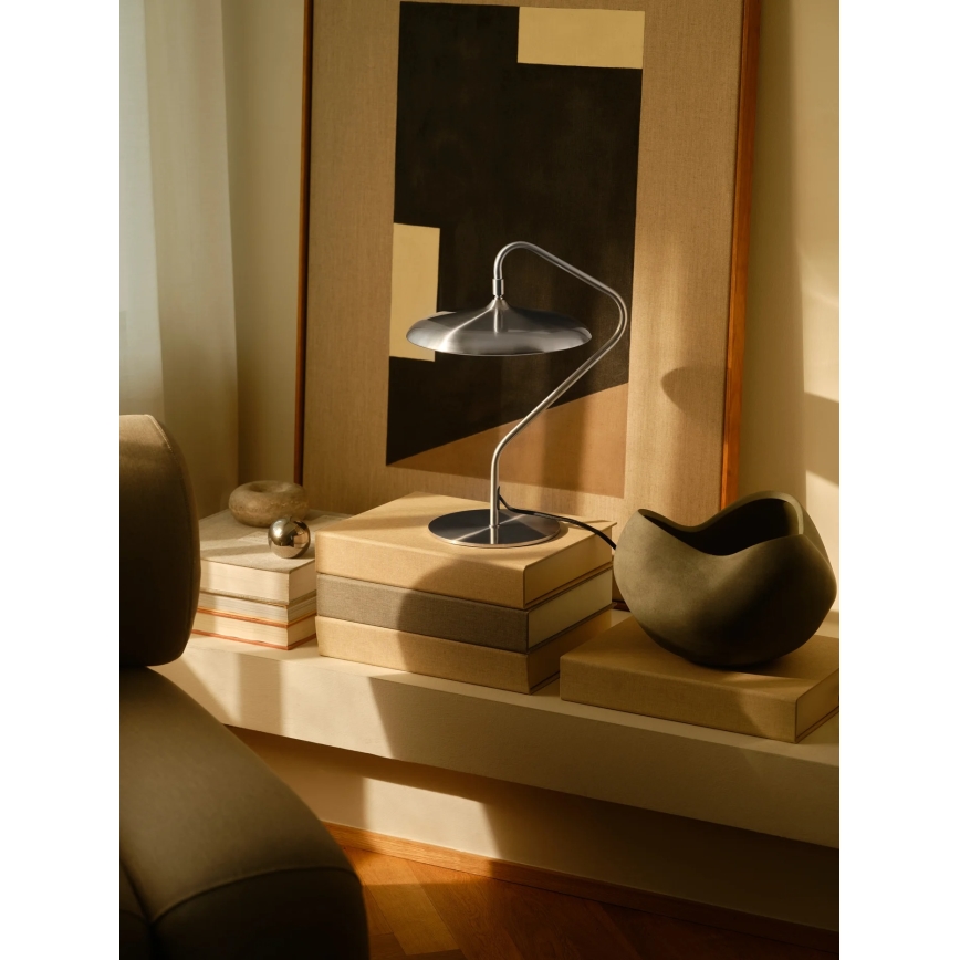 Nordlux - LED bordslampa ARTIST LED/15W/230V rostfritt stål
