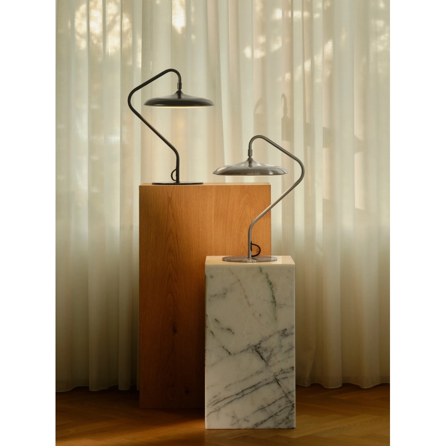 Nordlux - LED bordslampa ARTIST LED/15W/230V rostfritt stål