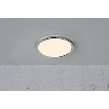 Nordlux - Dimbar LED-taklampa för badrum OJA LED/14,5W/230V 3000/4000K IP54 Ø 30 cm