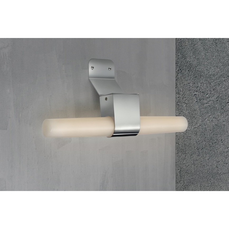 Nordlux - LED dimbar badrumsspegelbelysning HELVA LED/9,5W/230V IP44 3000/4000K CRI 90 matt krom