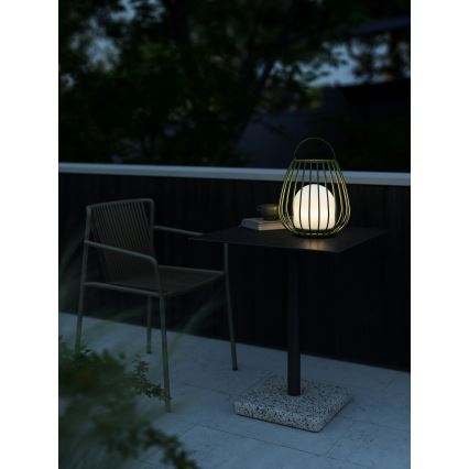 Nordlux - LED-dimbar bärbar utomhuslampa JIM TO-GO LED/3W/3,7V IP54 5000 mAh grön