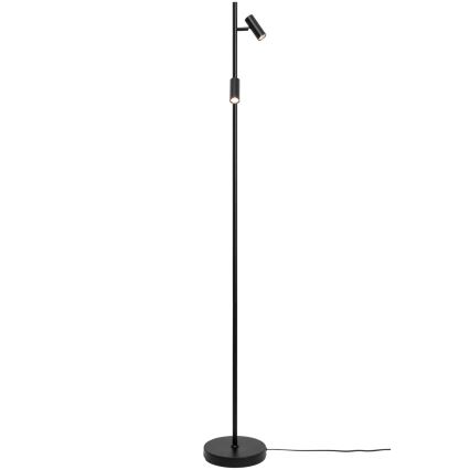 Nordlux - LED Ljusreglerad beröring golvlampa OMARI 2xLED/3,2W/230V svart