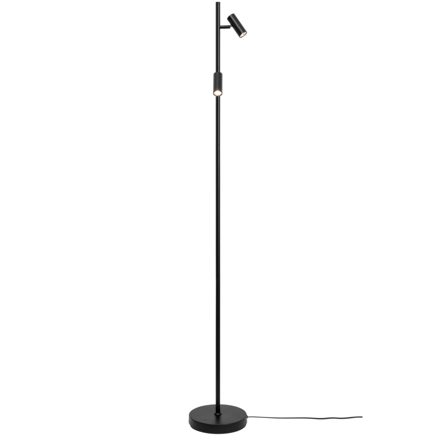 Nordlux - LED Ljusreglerad beröring golvlampa OMARI 2xLED/3,2W/230V svart