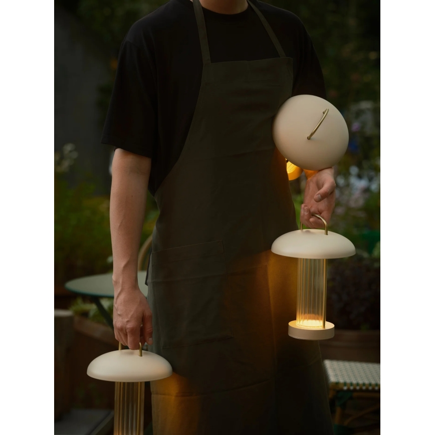 Nordlux - MIRANO LED dimbar uppladdningsbar beröringsstyrd bordslampa LED/3W/3,7V beige