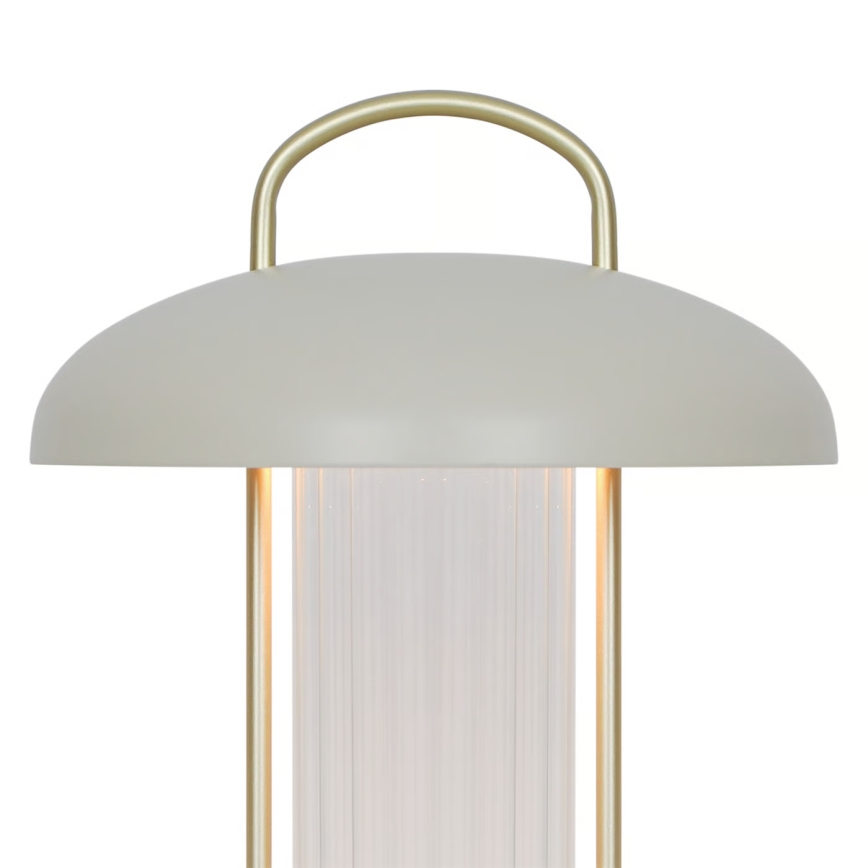 Nordlux - MIRANO LED dimbar uppladdningsbar beröringsstyrd bordslampa LED/3W/3,7V beige