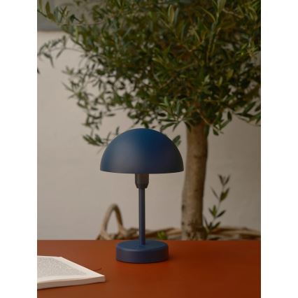Nordlux - LED dimmbar uppladdningsbar beröringsstyrd utomhusbordslampa ELLEN LED/2,8W/3,7V IP44 blå